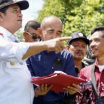 Bupati Banyuasin Optimalisasikan Lahan Rawa Lebak di Desa Rimba balai Kecamatan Banyuasin III