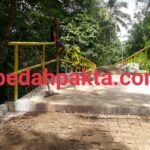 Diduga Pembanggua Jembatan Sungai Guntung di Desa Rantau Bayur Bayuasin