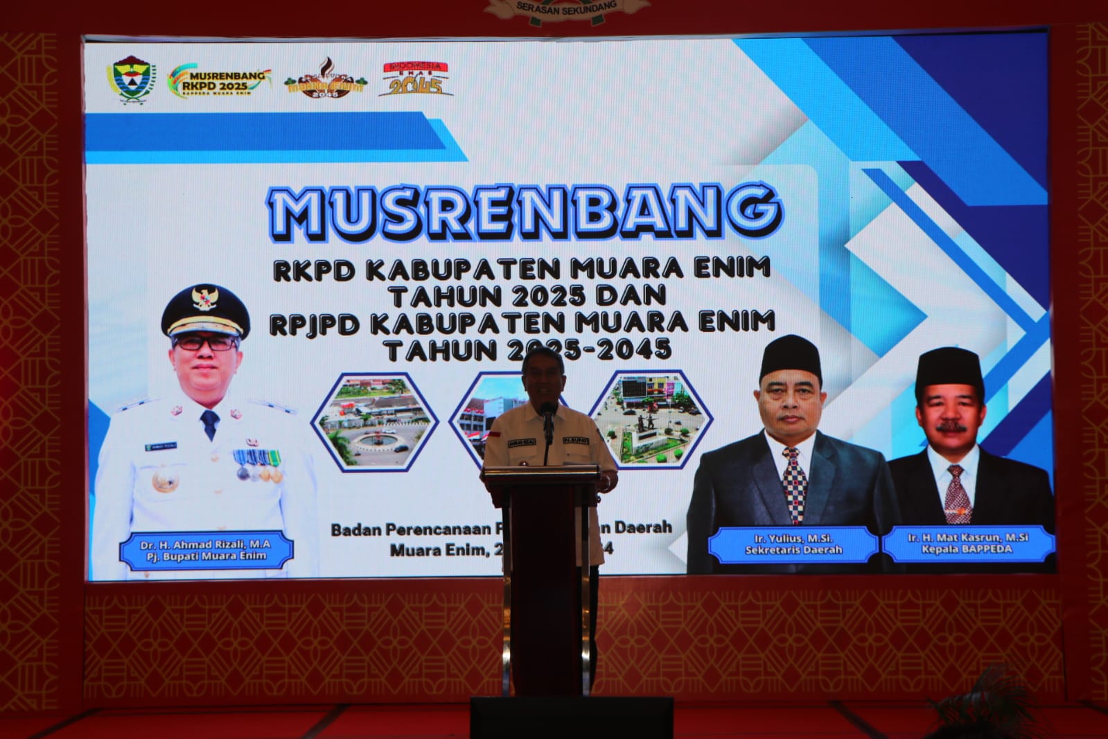 Buka Musrenbang Rkpd 2025 Dan Rpjpd 2025 2045 Pj Bupati Tekankan 4