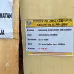 Entah Tutup Mata !!! Pembangunan Ruang Gas Medis RSUD Kecamatan Gelumbang Diduga Menyalahi Aturan RAB