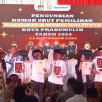 No Urut Paslon Walikota dan Wakil Walikota Malam Ini Sudah Ditetapkan oleh KPUD, Laky No 1 Ber_Fikir No 2 Dan Ber_Gema No 3