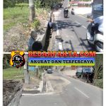 PROYEK PEMBANGUNAN DRAINASE DI JALAN ARIMBI KOTA PRABUMULIH, TIDAK MEMASANG PAPAN INFORMASI